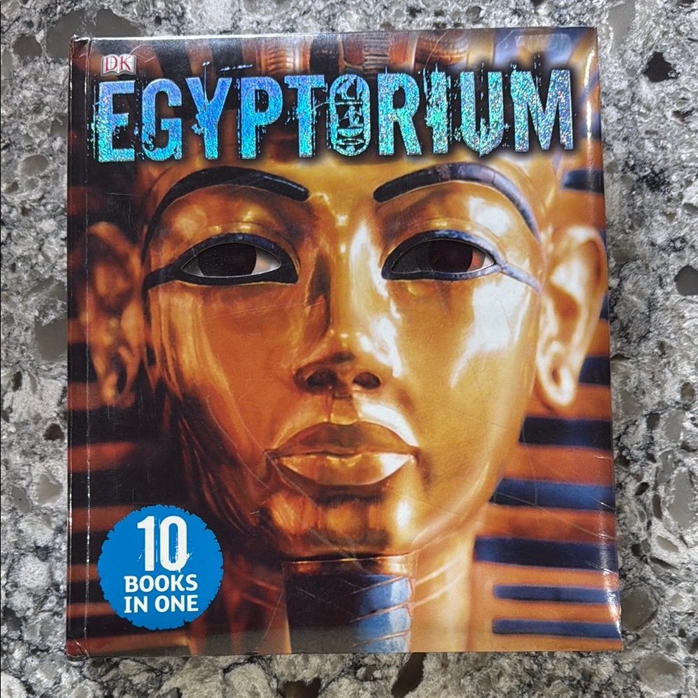 DK Egyptorium Book with Gold Cover